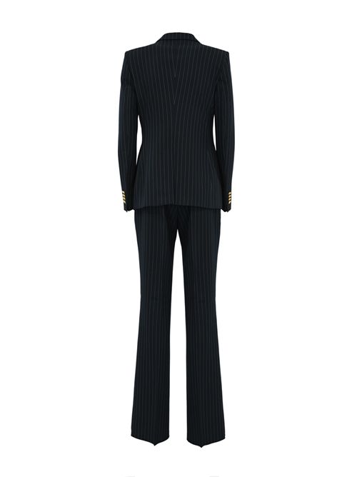 Tailleur Parigi gessato Blu Tagliatore | T-PARIGI10BAD M500061254